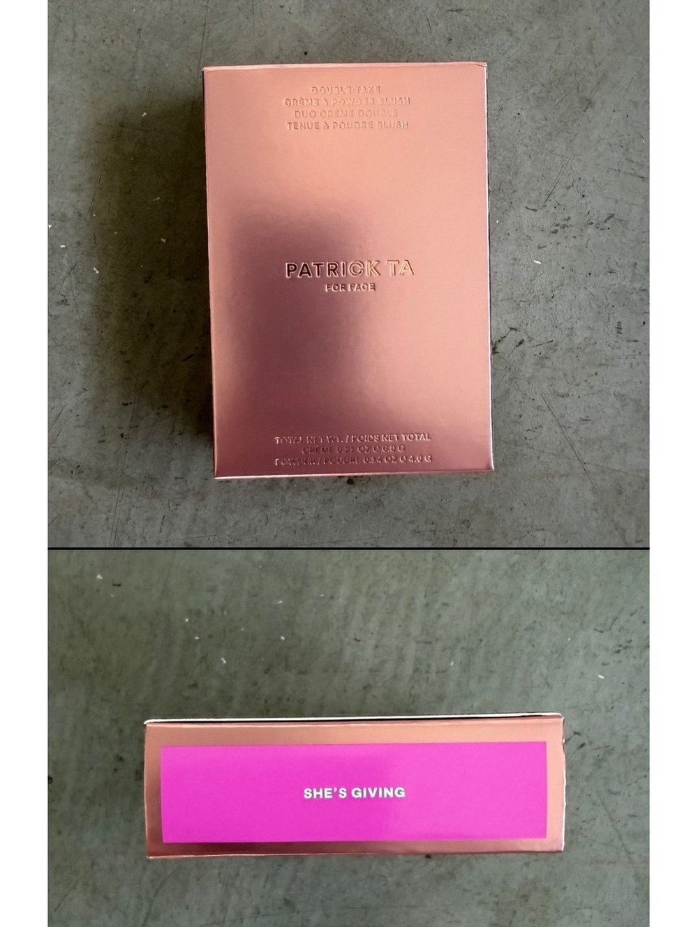 Patrick Ta / Double-Take Blush Duo / She's Giving